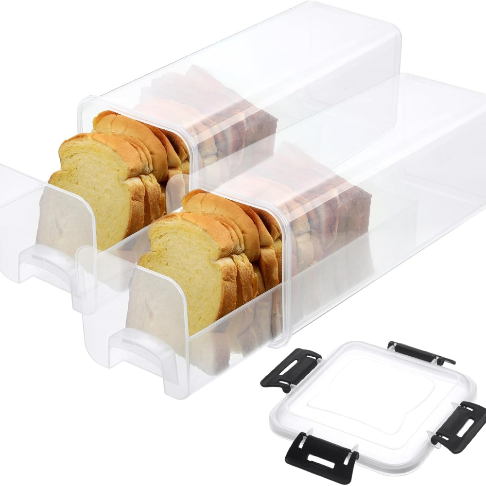 Meal Prep Container - 4 Litre Ekmek Saklama Kabı, Sızdırmaz