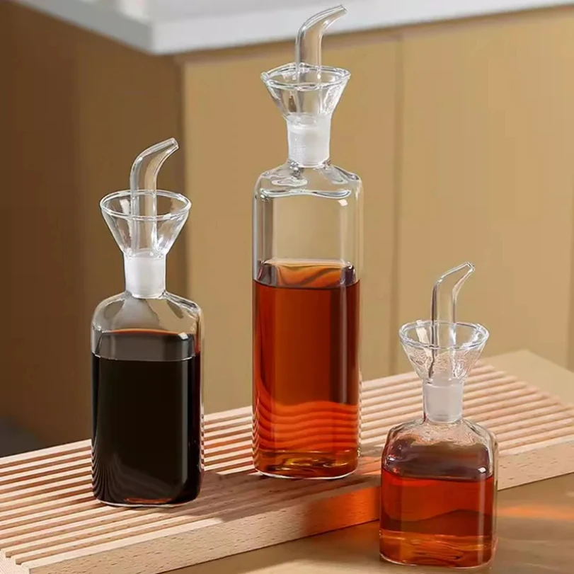 Herb Keeper Bottle - Yüksek Borosilikat Cam Yağ Kabı Ev