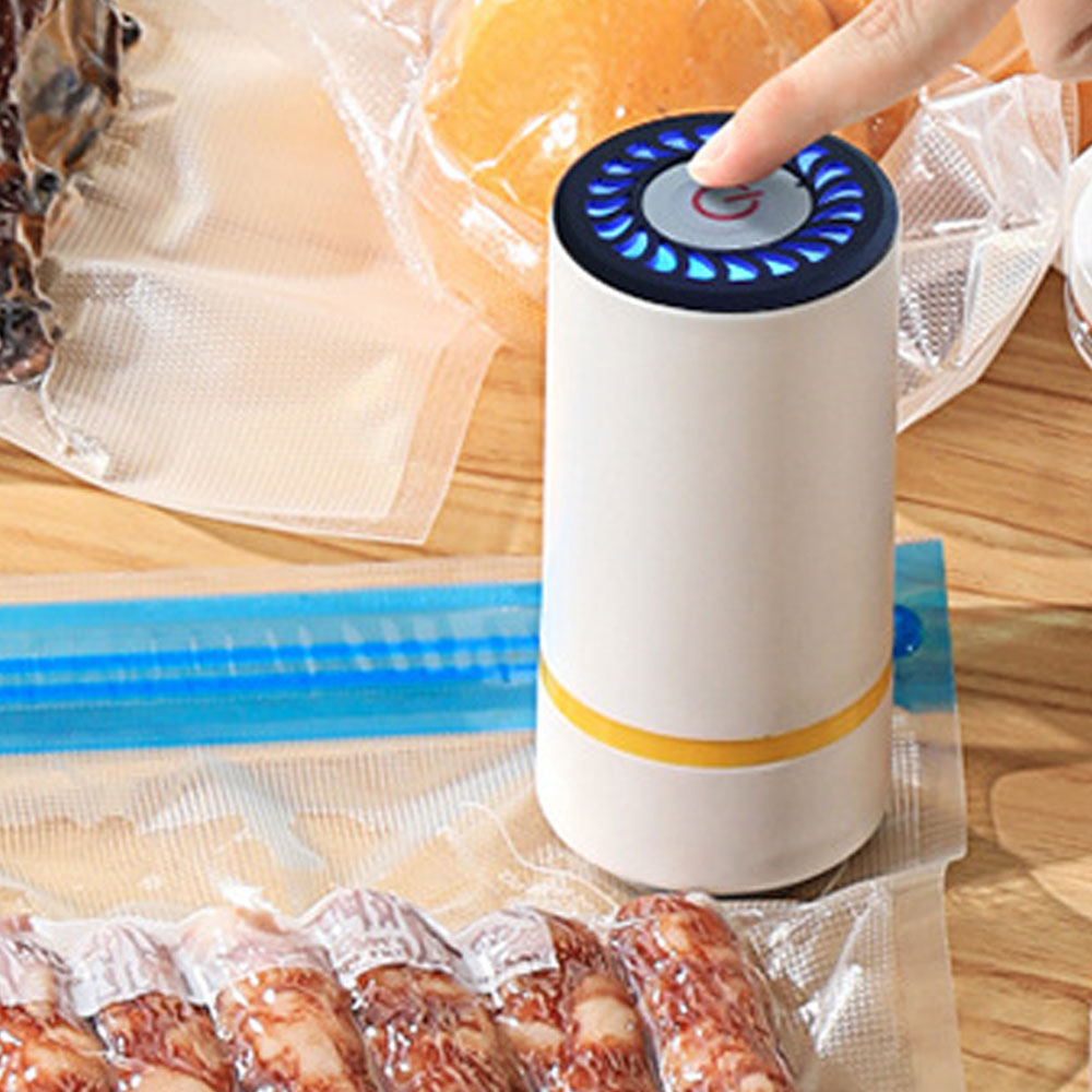 Meal Prep Vacuum Sealer - Kablosuz Taşınabilir Vakum Mühürleyici, Şarj Edilebilir
