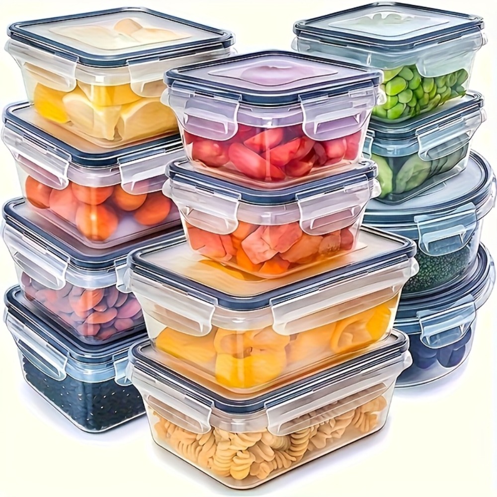 Meal Prep Container - 1 Adet Hava Geçirmeyen Kapaklı Gıda