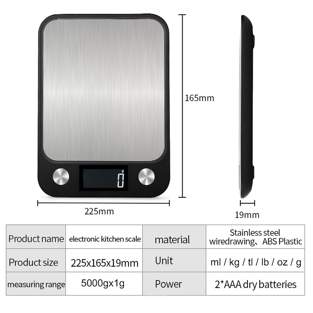 Dijital Tartı 5kg Kapasite 1g  - Portion Scale Digital incelemesi ve fiyatı