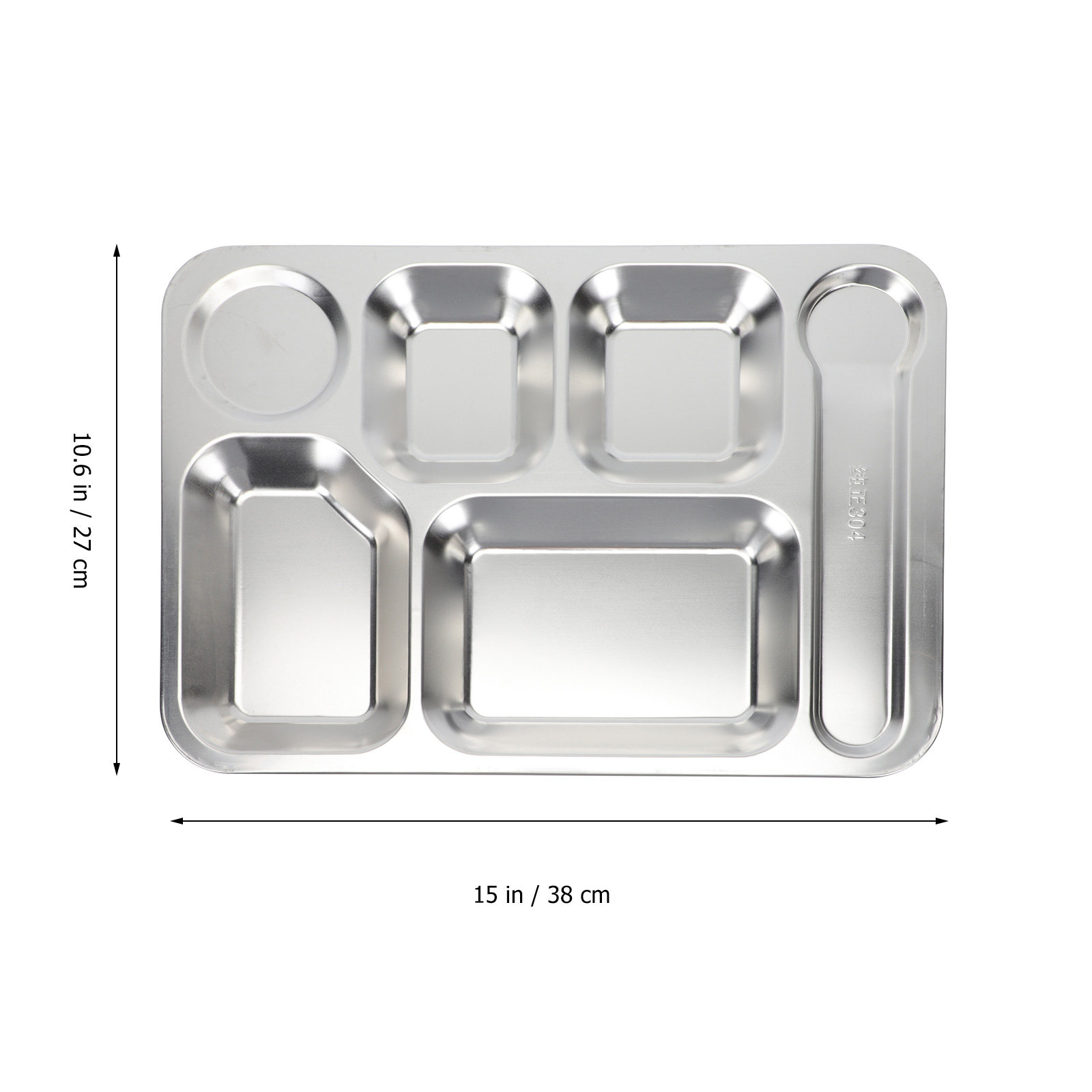 1 adet 6 Bölmeli Gümüş Renkli  - Meal Prep Container incelemesi ve fiyatı