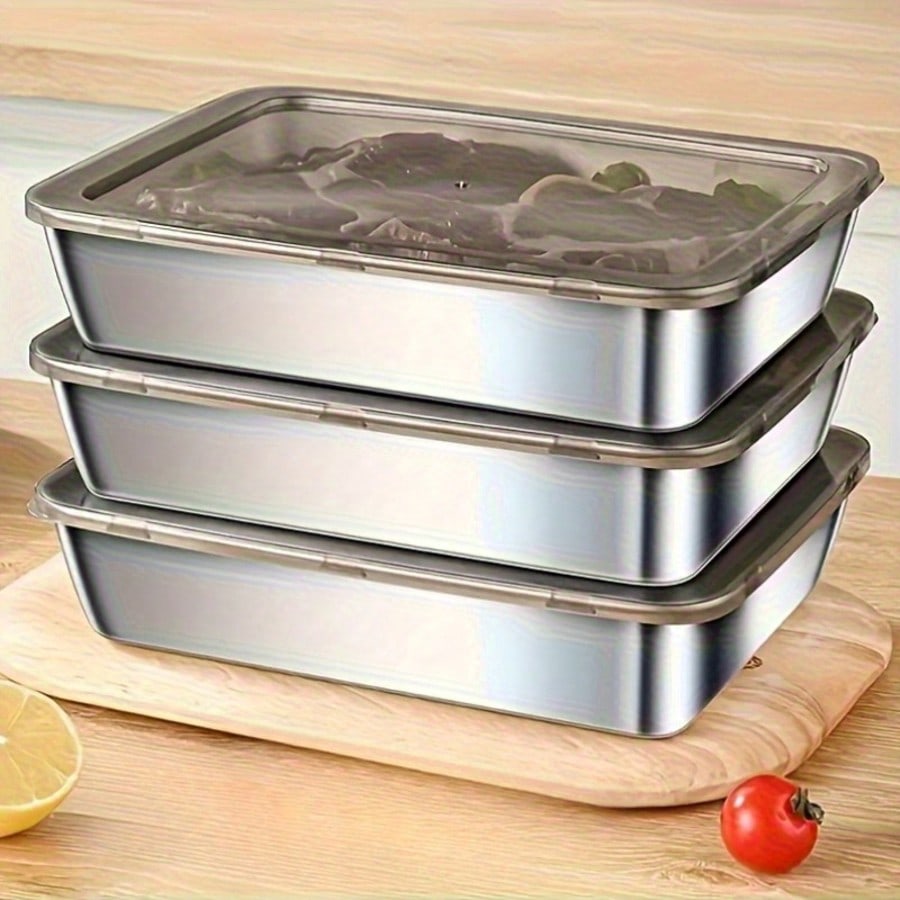 6 Parça (3 Kutu + 3 Kapak) Pas - Meal Prep Container incelemesi ve fiyatı