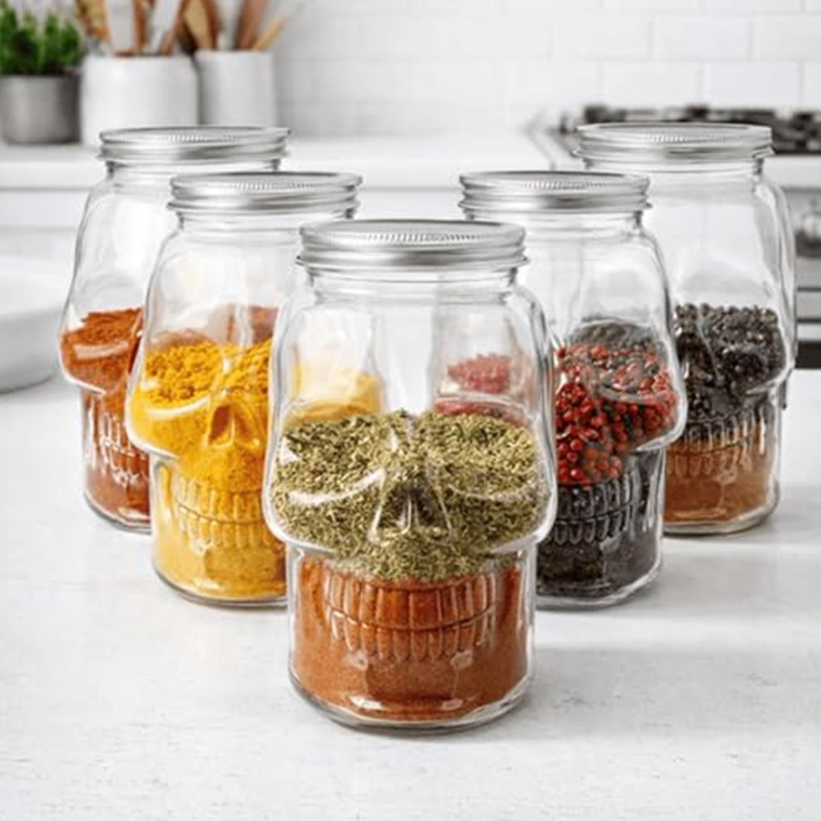 Şeffaf Kafatası Desenli Geniş  - Meal Prep For A Day incelemesi ve fiyatı