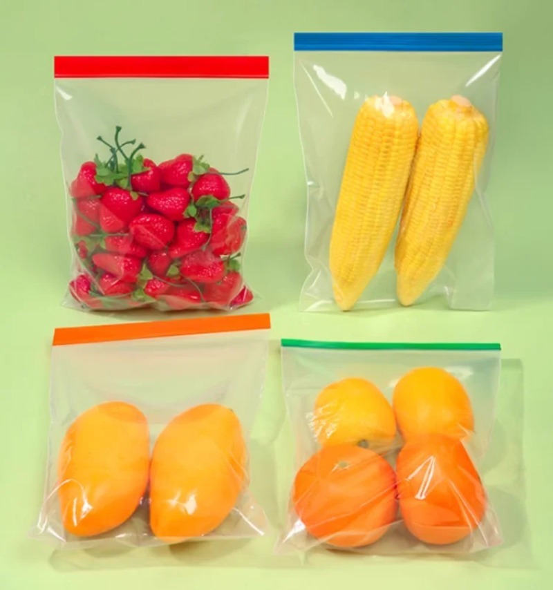 Renkli Şeffaf PE Fermuarlı Sak - Meal Prep For A Day incelemesi ve fiyatı