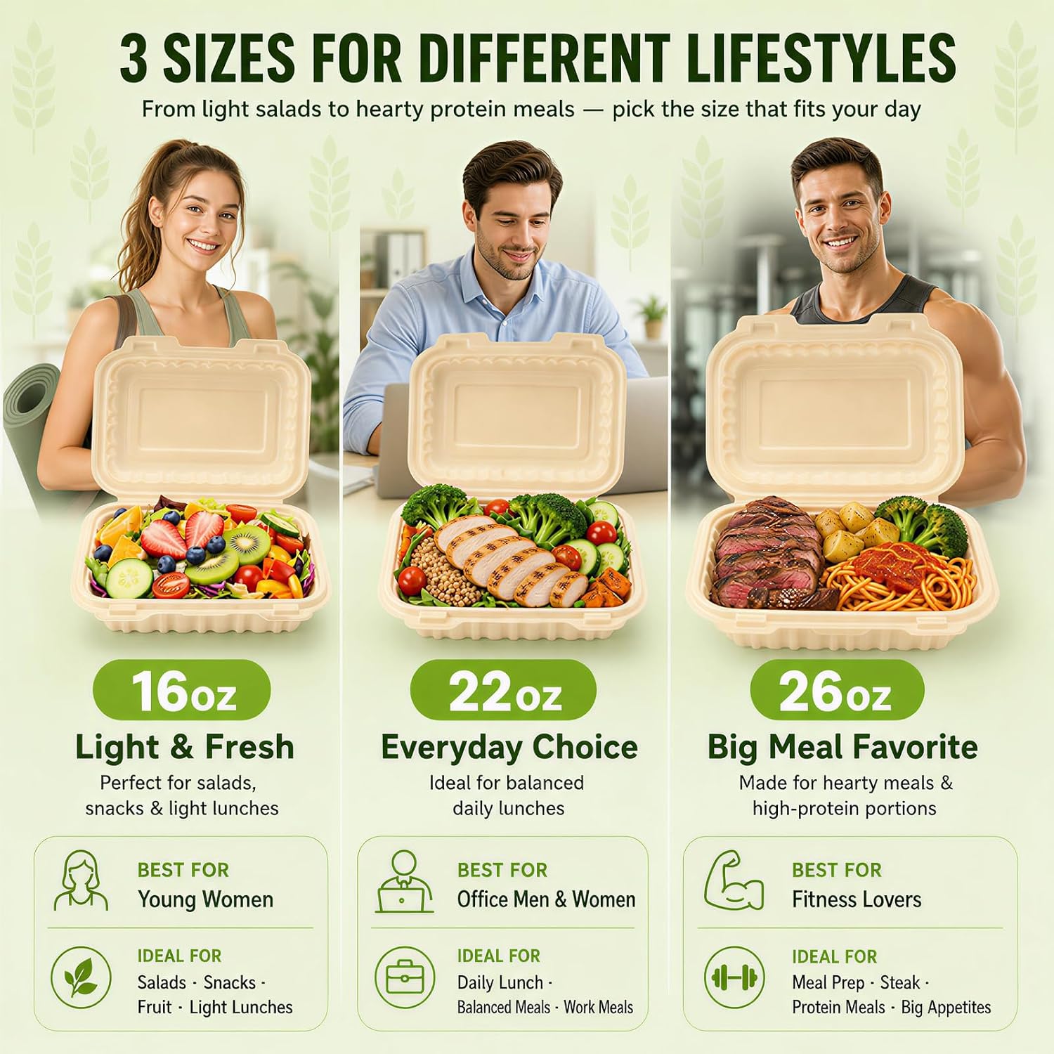 50'li Paket 16oz (473ml) Deniz - Meal Prep Container incelemesi ve fiyatı