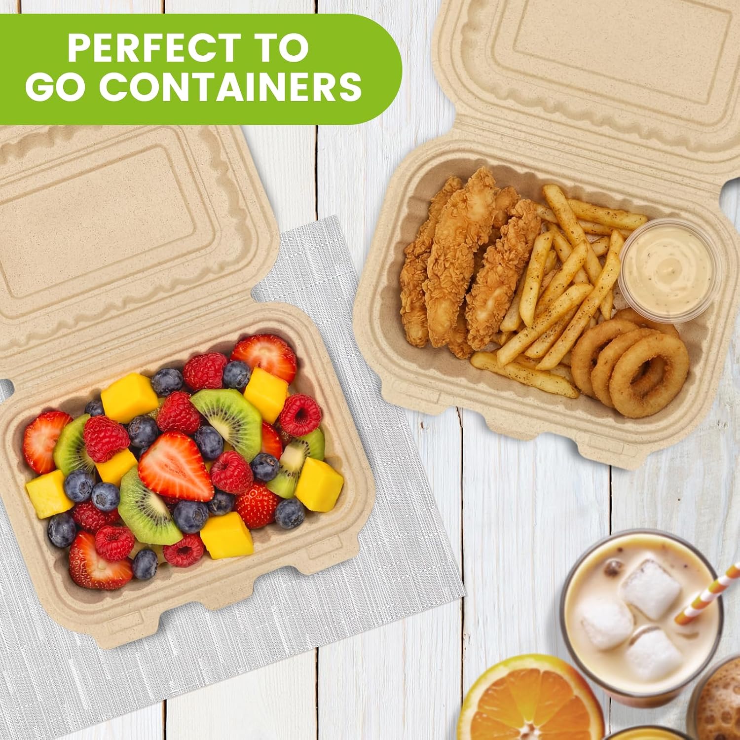 50'li Paket 16oz (473ml) Deniz - Meal Prep Container incelemesi ve fiyatı