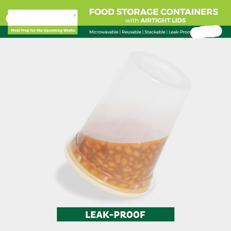[24 Set] 8oz-32 Oz plastik Del - Meal Prep Container incelemesi ve fiyatı