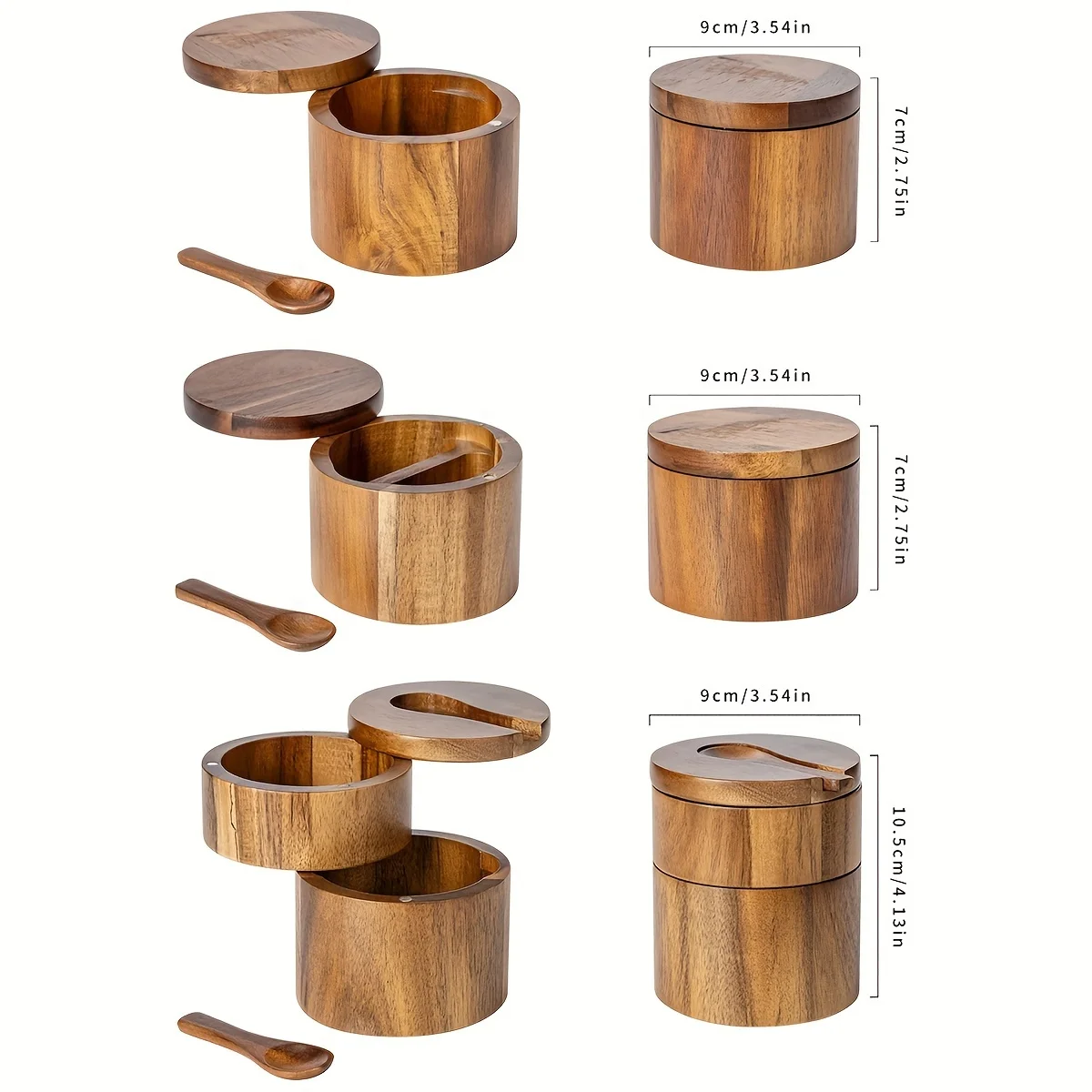 Akasya Ahşap Tuzluk Kaşıklı Ma - Herb Keeper Bottle incelemesi ve fiyatı