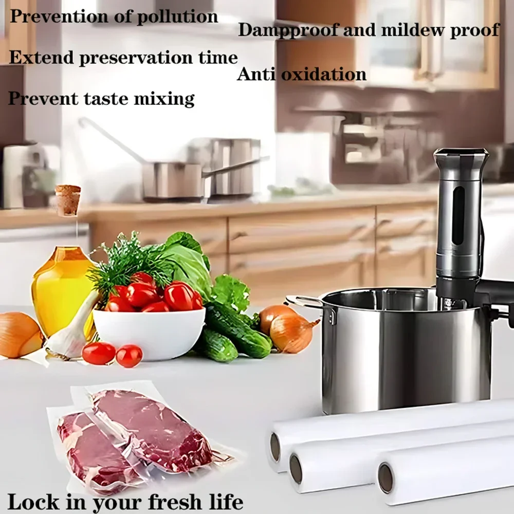 1 Rulo Gıda İçin Vakum Torbala - Meal Prep Co incelemesi ve fiyatı