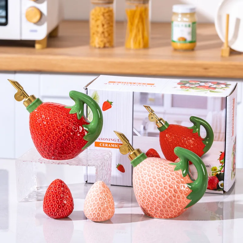 Avrupa Seramik Çilek Desenli Y - Herb Keeper Bottle incelemesi ve fiyatı