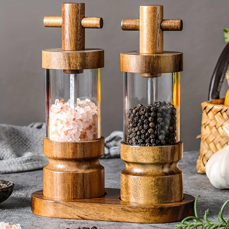 Akasya Ahşap Manuel Karabiber  - Herb Keeper Bottle incelemesi ve fiyatı