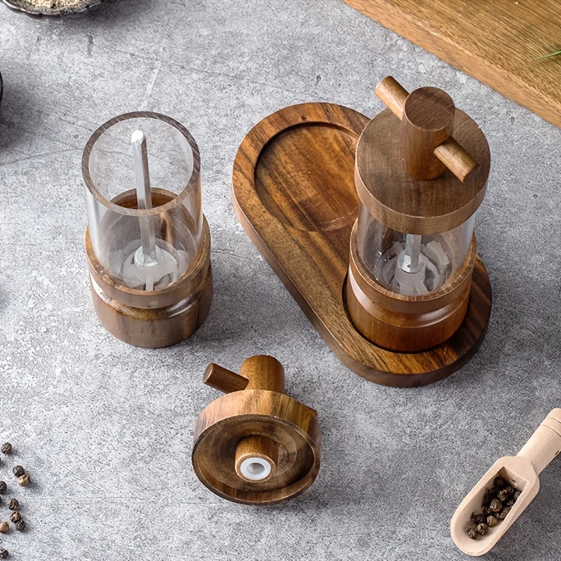 Akasya Ahşap Manuel Karabiber  - Herb Keeper Bottle incelemesi ve fiyatı